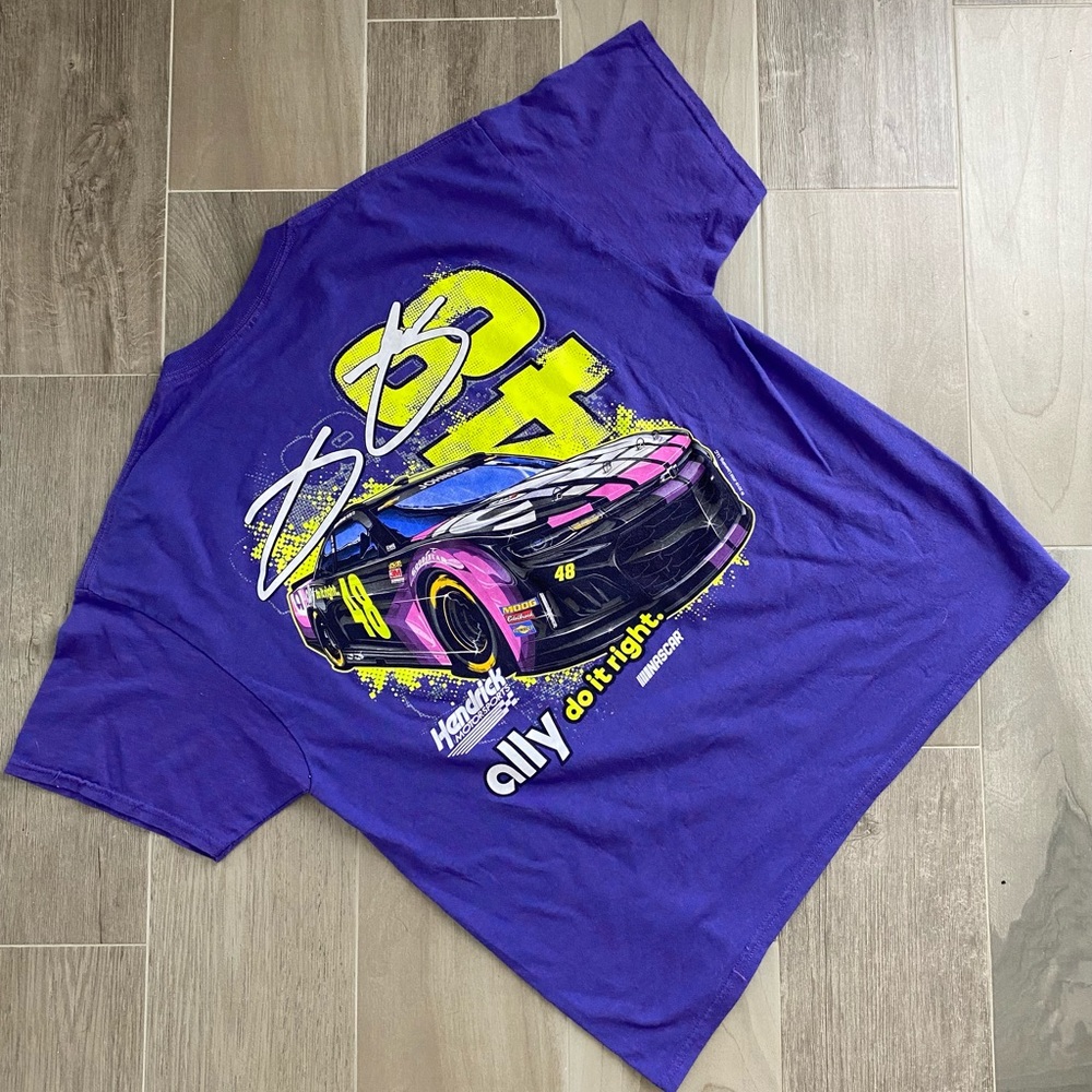 Hendrick Motorsports Jimmy Johnson ally Purple XL